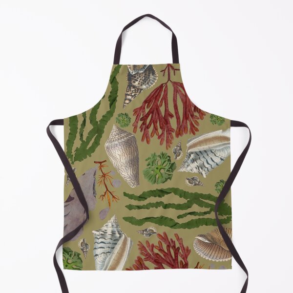 Item preview, Near the beach. Sea Shells and algae designed and sold by LeAllureVintage.