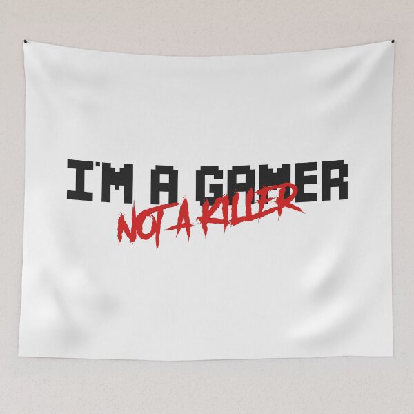 Item preview, I'm a gamer not a killer designed and sold by Astoumix.