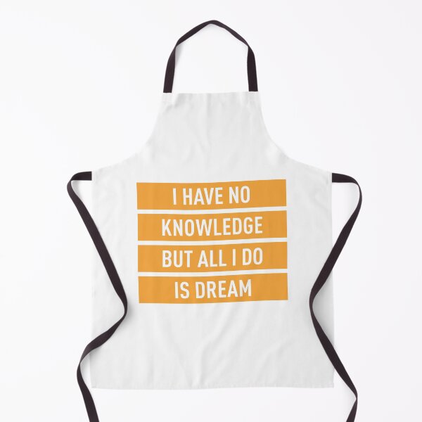 Item preview, I Have No Knowledge But All I Do Is Dream (Orange) designed and sold by FilipeFerreira.