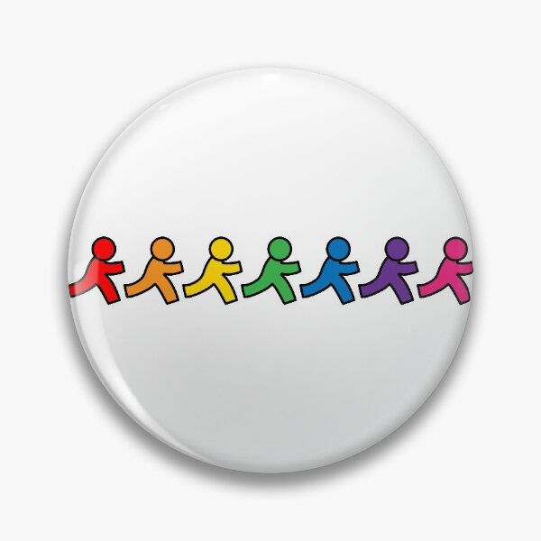 Item preview, Aol Away Message Rainbow people designed and sold by ExcuseMeSticker.