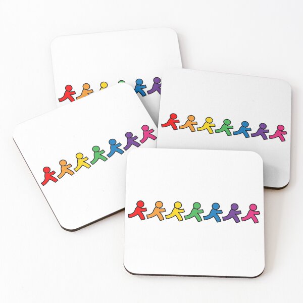 Item preview, Aol Away Message Rainbow people designed and sold by ExcuseMeSticker.