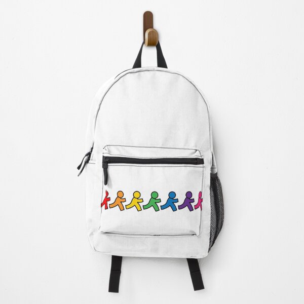 Item preview, Aol Away Message Rainbow people designed and sold by ExcuseMeSticker.