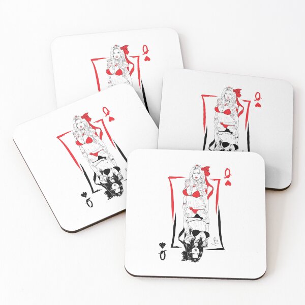 Artikelvorschau, Pokerkarten-Königinnen entworfen und verkauft von ArtbyNtok.