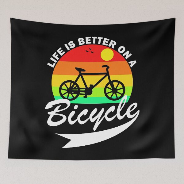 Item preview, Life Is Better On A Bicycle designed and sold by vineeth.