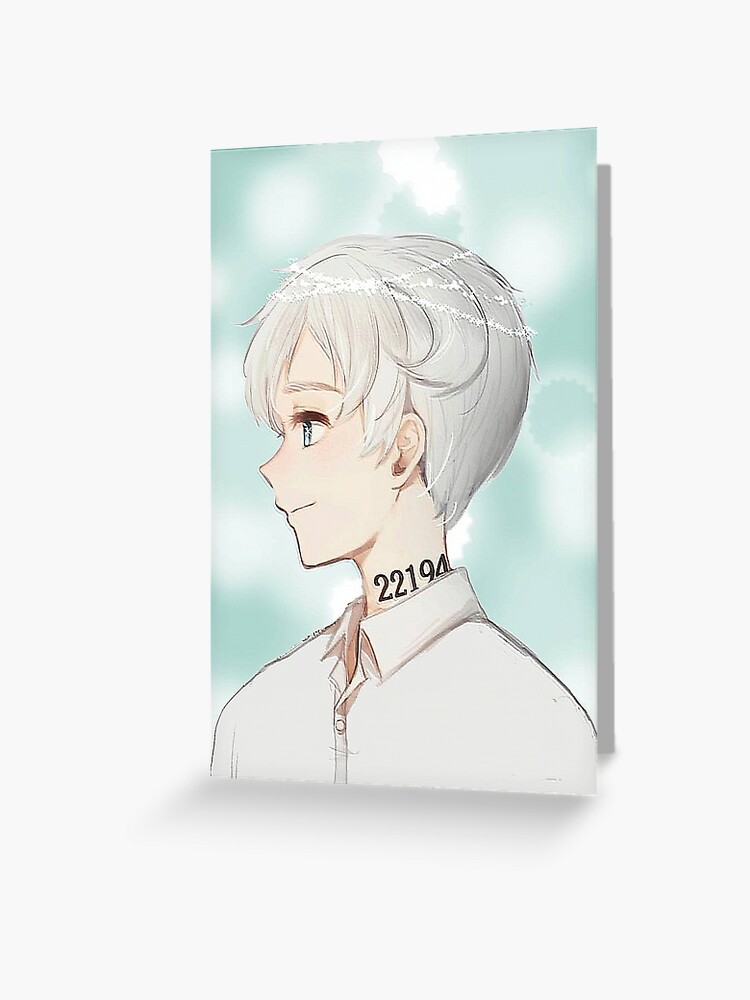 Norman (The Promised Neverland) - White Background | Greeting Card