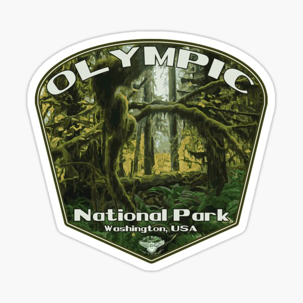 Item preview, Olympic National Park Badge designed and sold by River and Ridge.