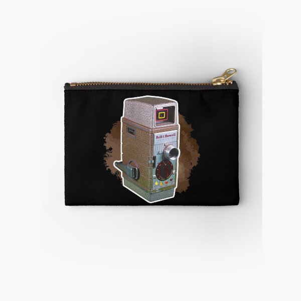 Item preview, Vintage 8MM Home Movie Cameras: Bell and Howell 8MM Home Movie Camera Chocolate Abstract (Neat) designed and sold by GraffitiSoup.