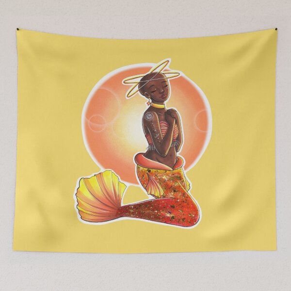 Aperçu de l'œuvre Sirène du soleil créée et vendue par CreativeCarrah.