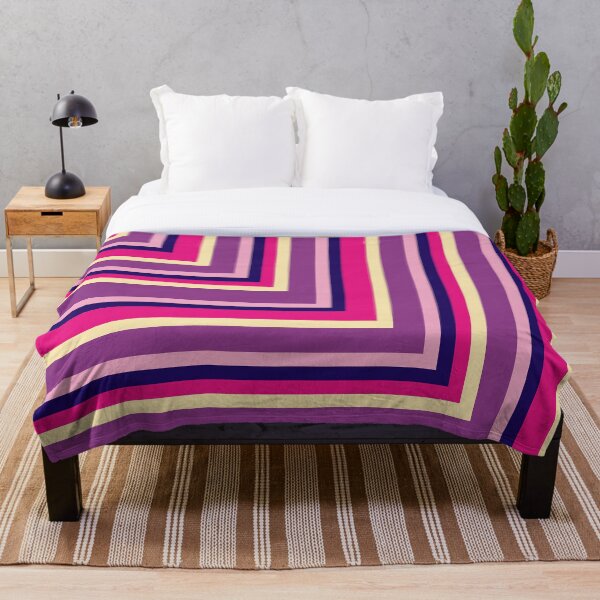 Item preview, Pink and Cream Abstract Geometric Pixel Art Pattern designed and sold by LizardGlow.