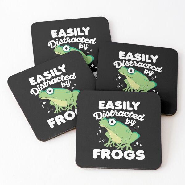 Item preview, Easily Distracted by Frogs Happy Frog designed and sold by keeleypost.