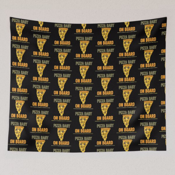 Item preview, Pizza baby on board,fanny Pizza baby on board,love pizza baby on board  designed and sold by Yorino.