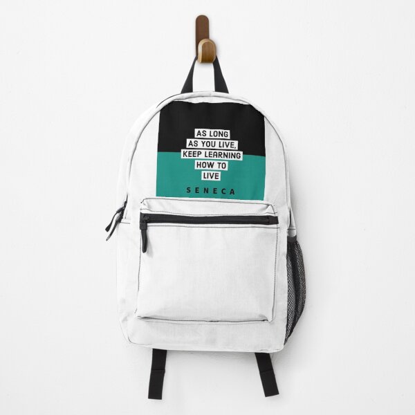 Item preview, As Long as you live, keep learning how to live...... SENECA designed and sold by tgreyfell.