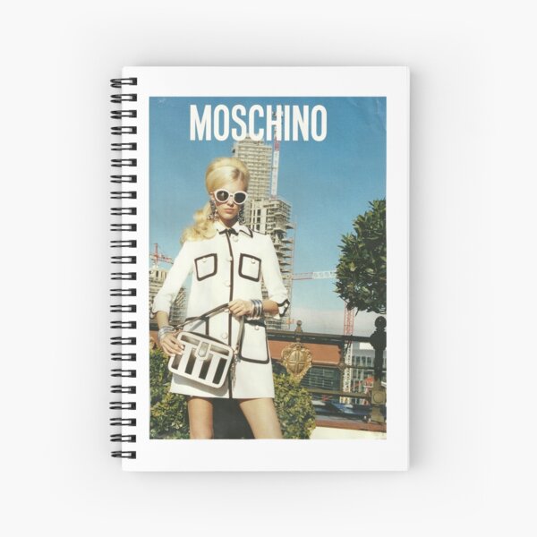MOSCHINO COVER SHOOT VOGUE SPREAD 2013 Spiral Notebook