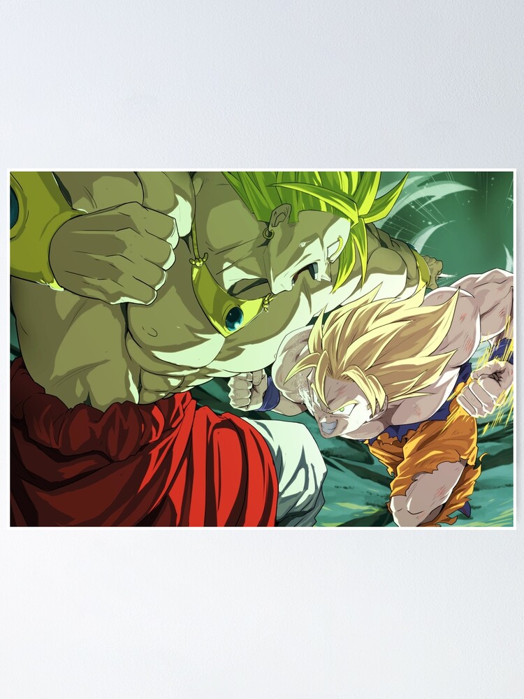 Póster «Goku vs Broly» de FALA21 | Redbubble