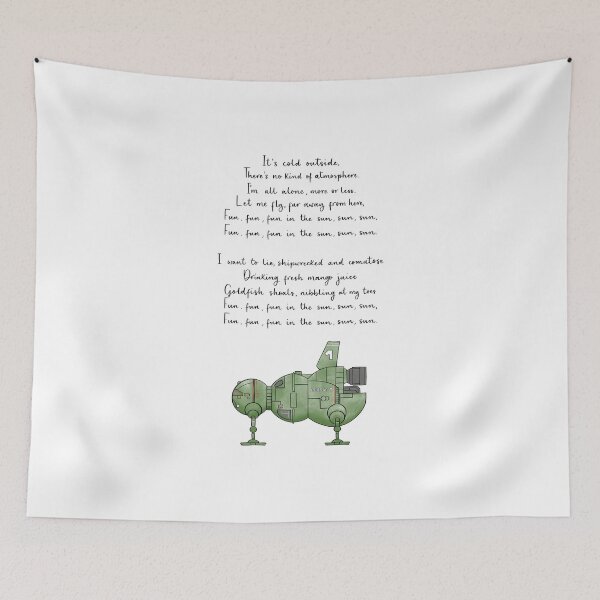 Item preview, Red Dwarf Theme Song Hand Lettered & Illustrated designed and sold by SquishyScribs.