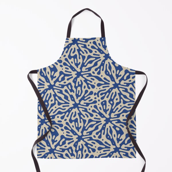 Item preview, Organic Matter, Abstract Pattern in Blue and Beige designed and sold by meggydesigns.