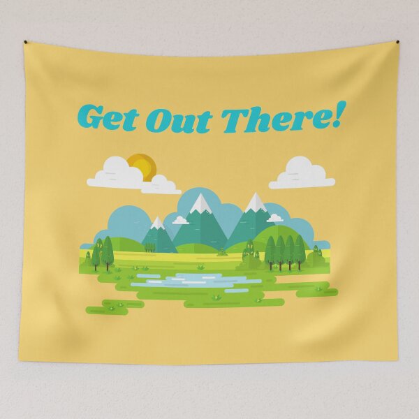 Item preview, Get Out There! designed and sold by supercomfy.