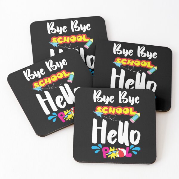 Item preview, Bye Bye School Hello Pool designed and sold by RomeoSketches.