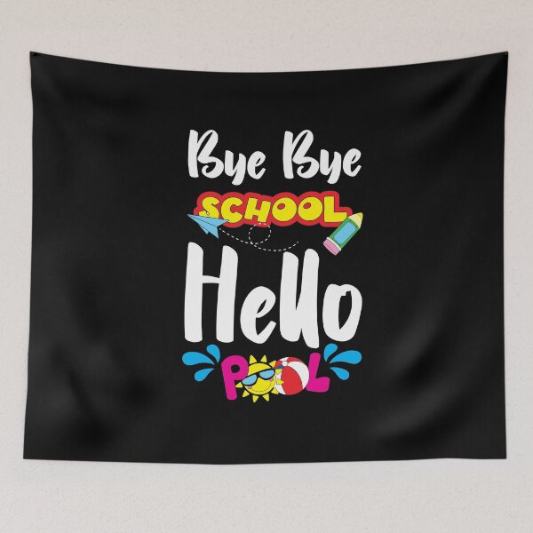 Item preview, Bye Bye School Hello Pool designed and sold by RomeoSketches.