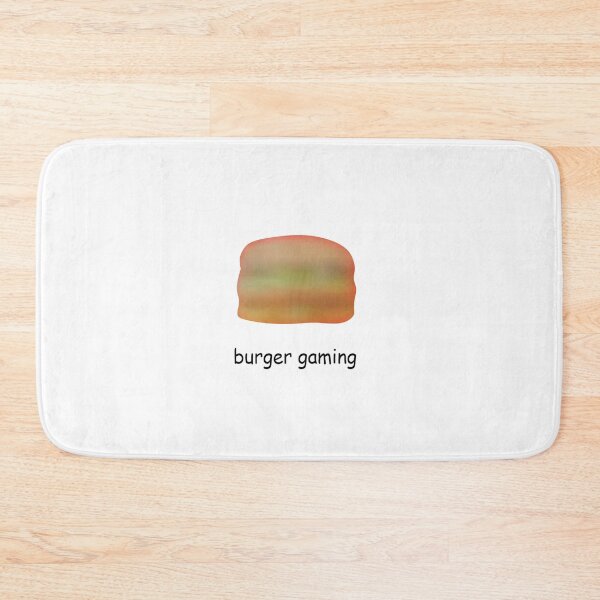 Item preview, burger gaming designed and sold by lowqualitything.