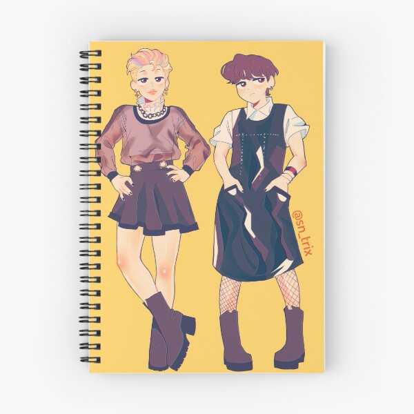 Item preview, Butter Yoonmin in skirts designed and sold by Beatrixyarritu.