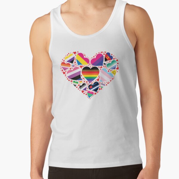 LGBT Pride Heart Tank Top