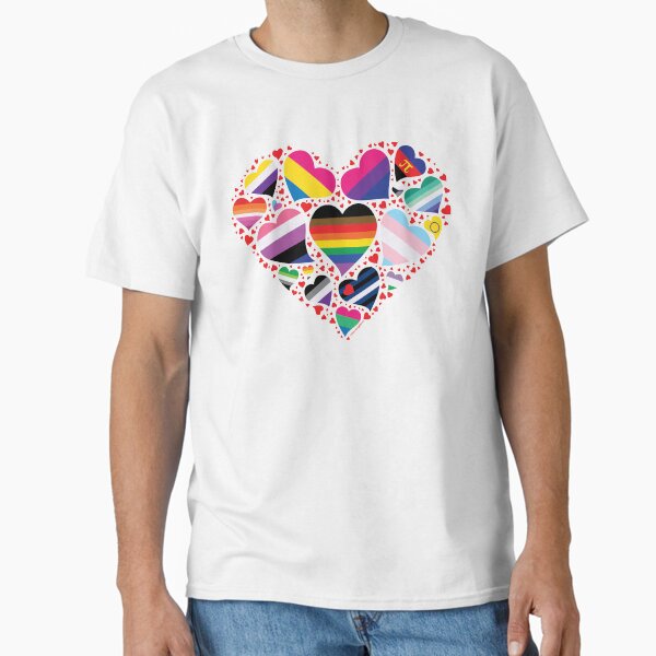 Item preview, LGBT Pride Heart  designed and sold by WingMarks.