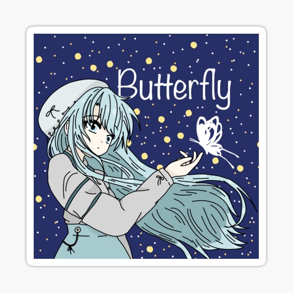 Anime Original Butterfly Girl Hand HD wallpaper  Peakpx