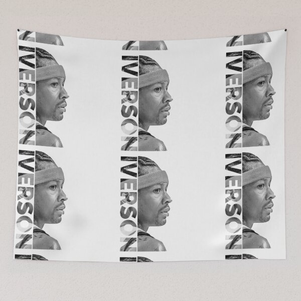 Item preview, Allen Iverson - Black / White designed and sold by AYA-Design.