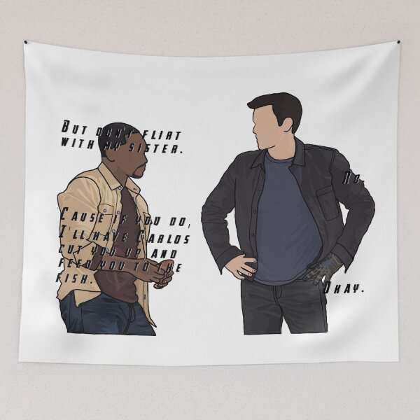 Item preview, I'll Have Carlos Cut You Up And Feed You To The Fish designed and sold by beckahbrooks.