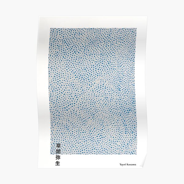 Yayoi Kusama Infinity Nets Poster