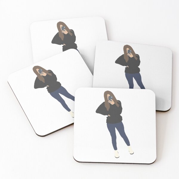 Item preview, Brunnette Selfie designed and sold by LlamaEmpress.