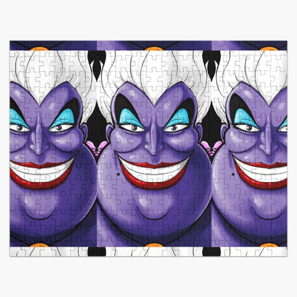 Puzzle 1000 pièces : Ursula (Collection Disney Villainous