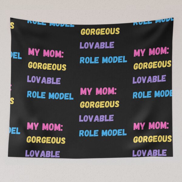 Item preview, My Mom Is A Role Model designed and sold by SportyDogShop.