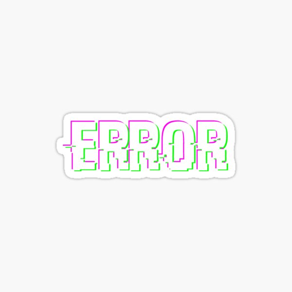 Item preview, Error - Glitch Purple & Green designed and sold by PsychoZ.