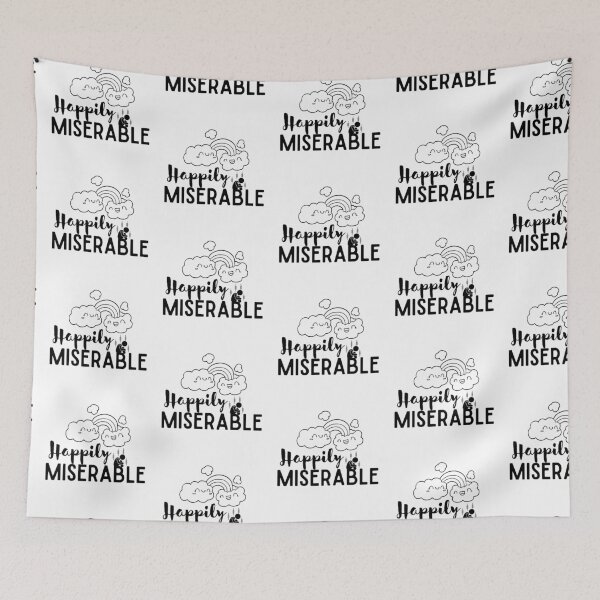 Item preview, Happily miserable emotions designed and sold by TumblesMumbles.