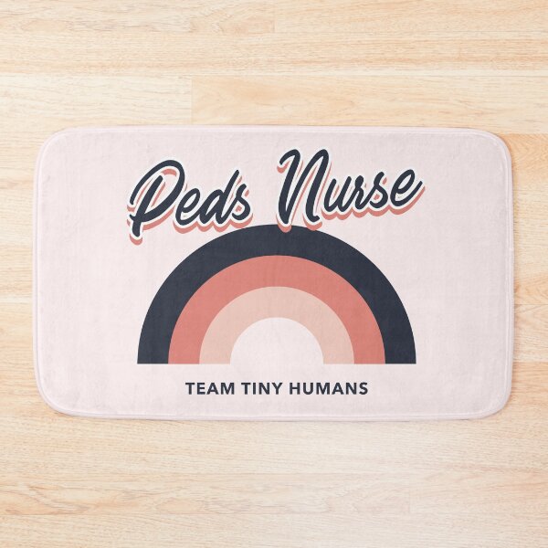 Item preview, Vintage Rainbow Pediatric Nurse Gift Peds Nurse Team Tiny Humans designed and sold by TamGustam.