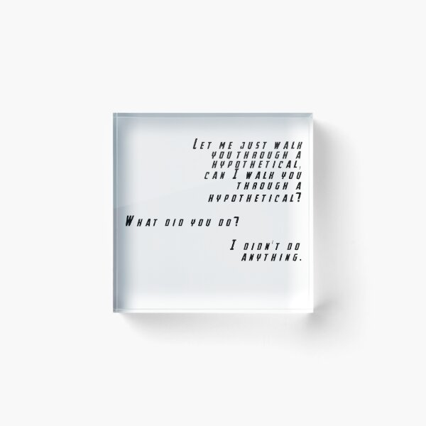 Item preview, Can I Walk You Through A Hypothetical designed and sold by beckahbrooks.