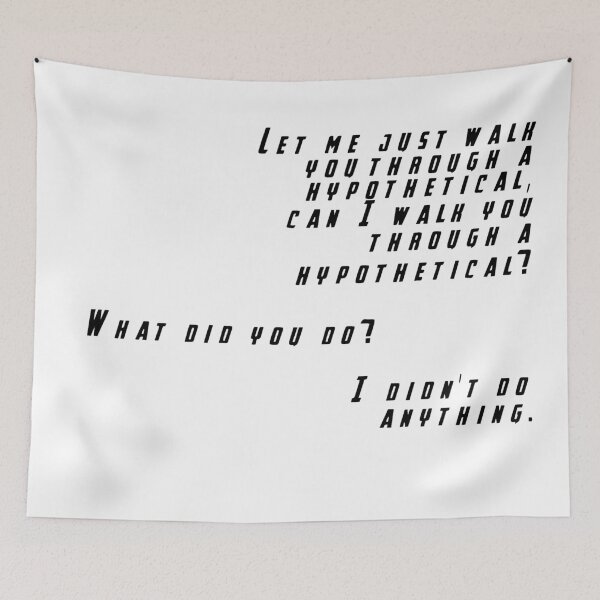 Item preview, Can I Walk You Through A Hypothetical designed and sold by beckahbrooks.