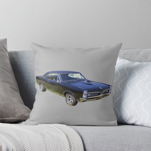 Item preview,  Black 1967 Pontiac GTO Muscle Car designed and sold by KWJphotoart.