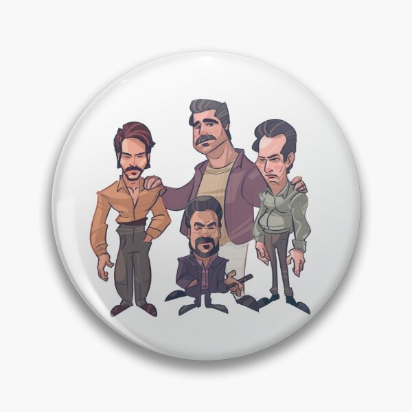 Item preview, Cali Cartel - Narcos Characters designed and sold by PosterpartyCo.