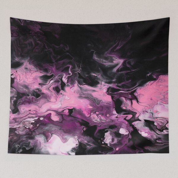 Item preview, Purple Black Pink White Galaxy Marble Art designed and sold by BEyourself be.