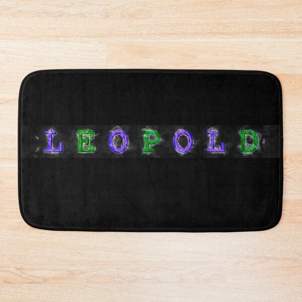 Item preview, Marbled Leopold name tag designed and sold by leobrix.