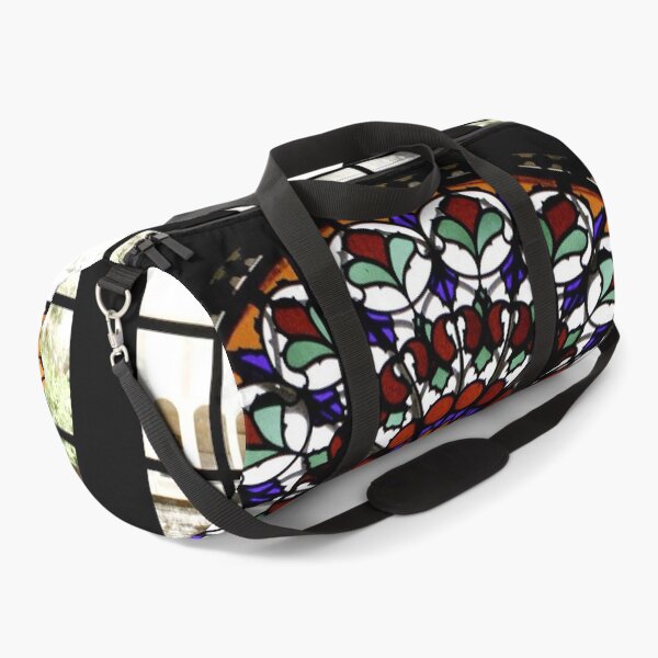 Persian Rainbow Stained Glass Window Photograph Duffle Bag
