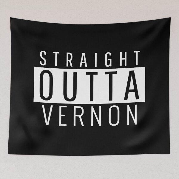 Item preview, Straight Outta Vernon  designed and sold by Teelogic.