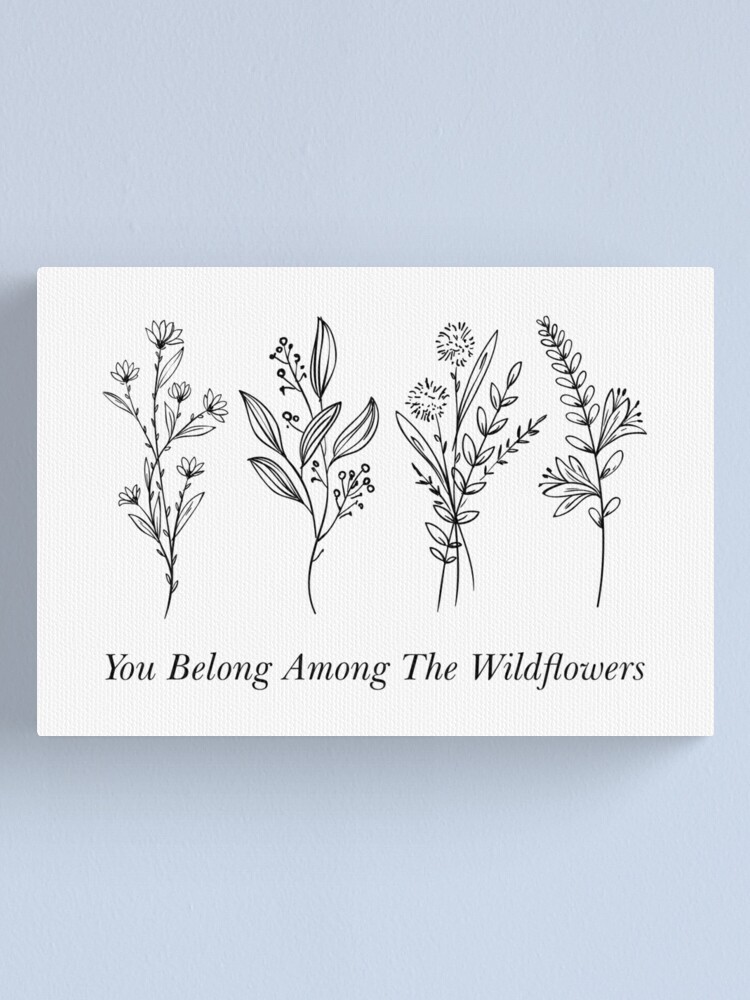 Tom Petty You Belong Among the Wildflowers Somewhere You  Etsy Israel