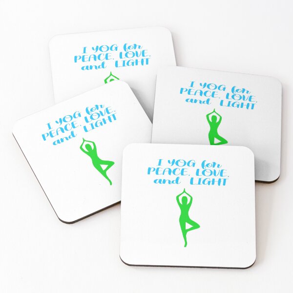 Item preview, I YOG for PEACE, LOVE and LIGHT designed and sold by UrbanDesignArt.
