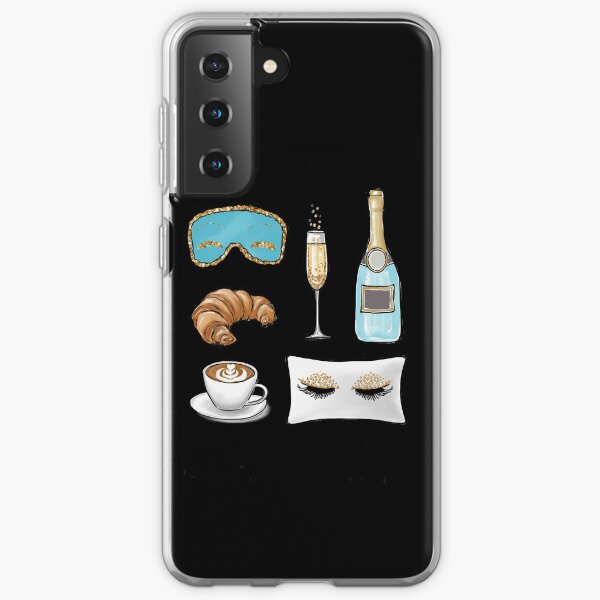 Fancy breakfast in Audrey style Samsung Galaxy Soft Case
