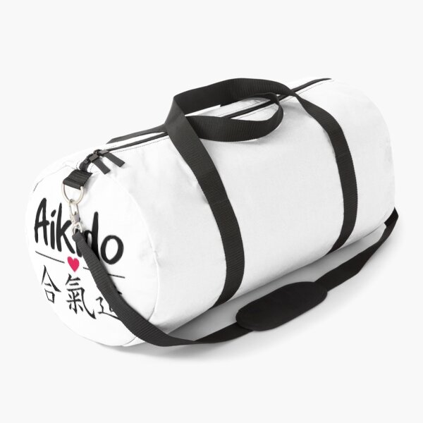Aikido Kanji love Duffle Bag