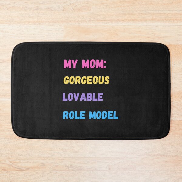 Item preview, My Mom Is A Role Model designed and sold by SportyDogShop.